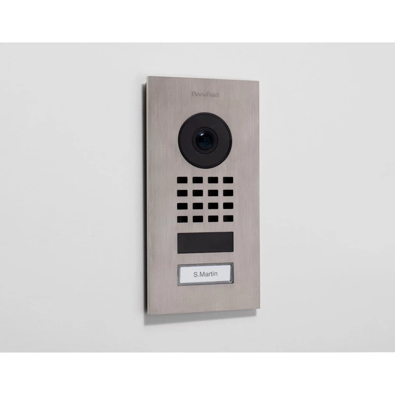 Video-Türsprechanlage DoorBird D1101V Edelstahl 1080p IR