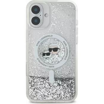 Karl Lagerfeld | KLHMP16MLGKCSGH | Backcover | iPhone 16 Plus | Apple | TPU/PC | Transparent