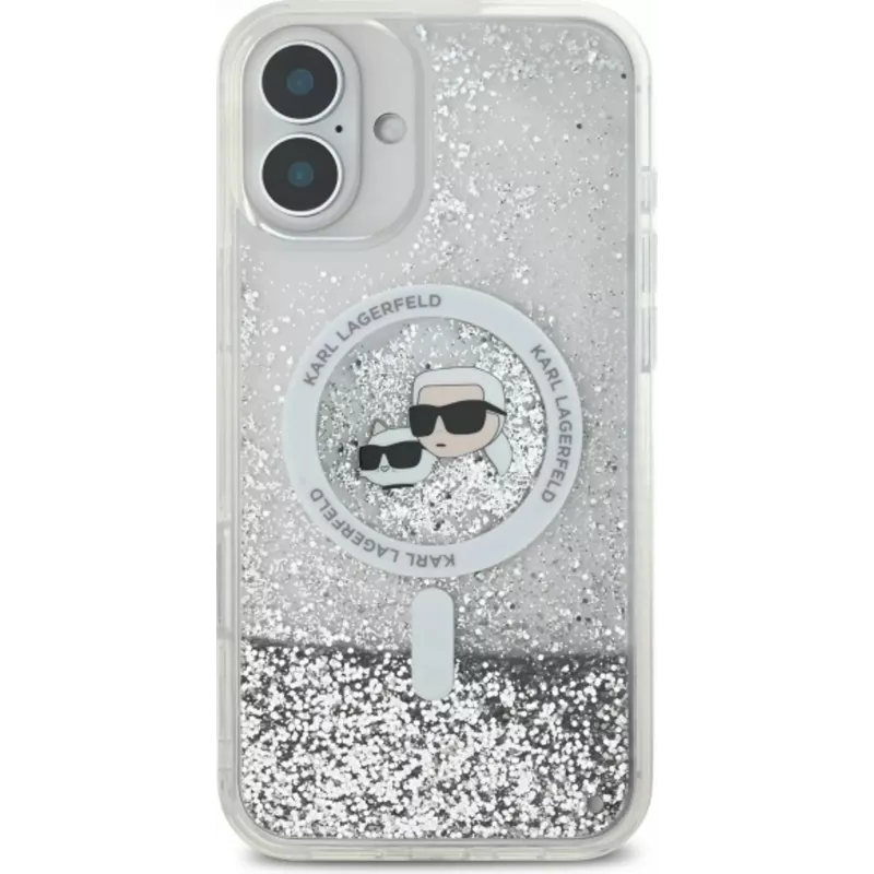 Karl Lagerfeld | KLHMP16MLGKCSGH | Backcover | iPhone 16 Plus | Apple | TPU/PC | Transparent