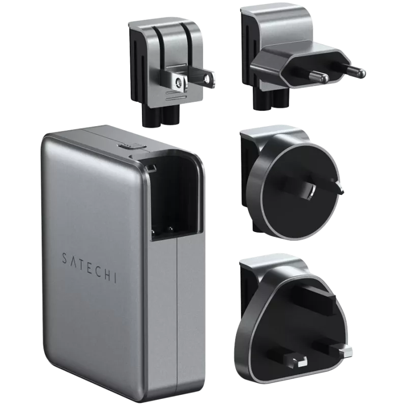 Mobile-Gerät-Ladegerät Satechi ST-W145GTM 4 USB Type-C Schnellladung