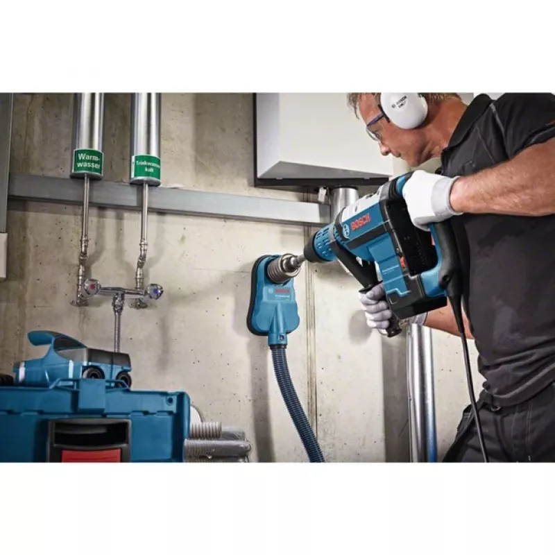 Bosch GDE 68 Bohrstaubfänger Schwarz, Blau