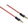Hama 0,5 m 3,5 mm/3,5 mm Audiokabel Rot
