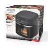 Adler AD 6318 Heißluftfritteuse, 8 l, 2500 W, LCD-Display, 9 Programme, Schwarz