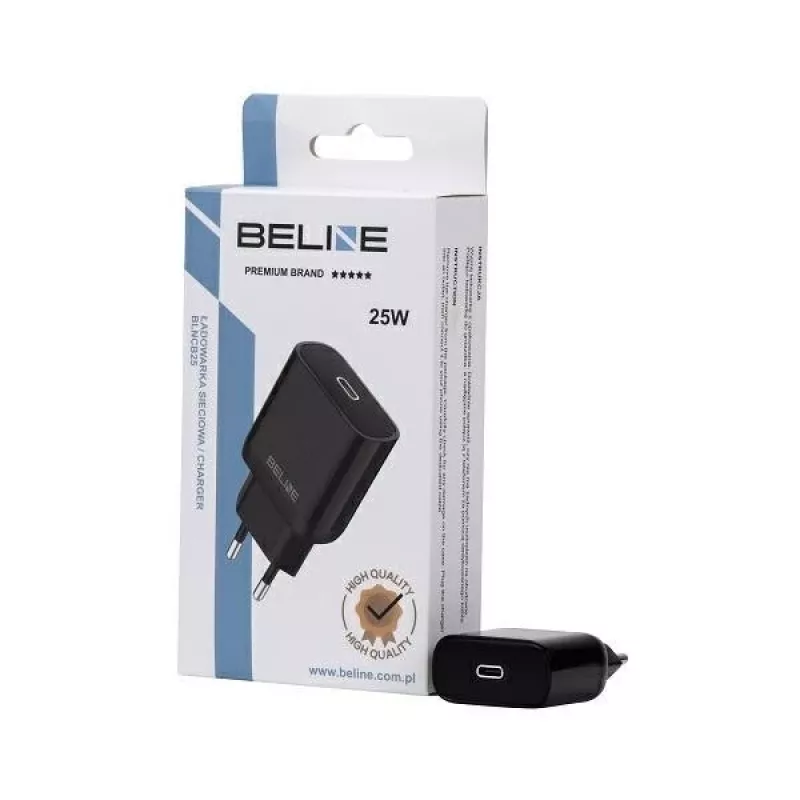 Ladegerät 25W USB-C PD 3.0 ohne Kabel schwarz