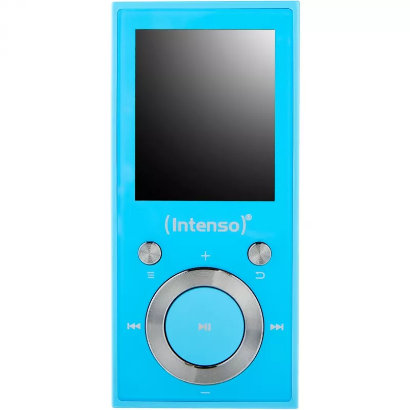 MP3-Player INTENSO Video Scooter BT — 16 GB, LCD-Anzeige, MicroSD-kompatibel, Blau