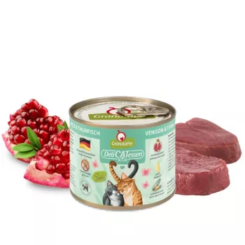 GRANATAPET DeliCATessen Wild und Thunfisch - Nassfutter für Katzen - 200g