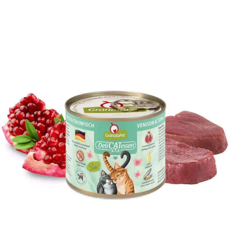 GRANATAPET DeliCATessen Wild und Thunfisch - Nassfutter für Katzen - 200g