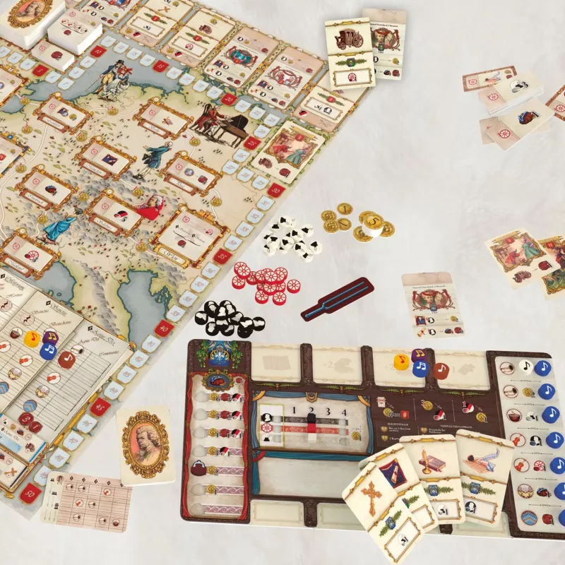Lacrimosa, Brettspiel