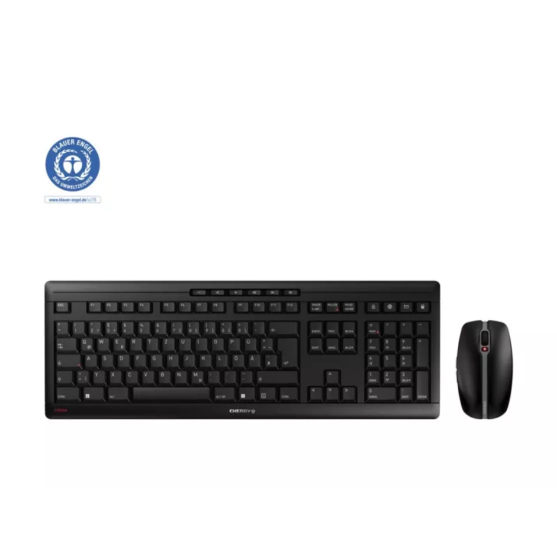 Kabelloses Tastatur-Maus-Set CHERRY Stream Desktop JD-8500DE-2
