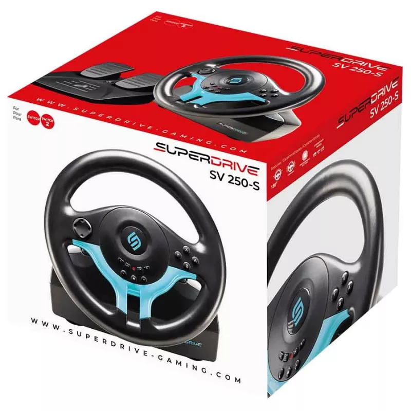 Subsonic Superdrive SV 250-S Lenkrad Blue Edition