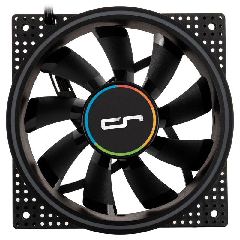Lüfter Cryorig Crona S 120 mm Schwarz — 3er-Pack, 400–1700 U/min, 60,6 cfm, 2,65 mmH₂O
