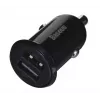 Auto-Ladegerät Baseus Gain Pro Universal Schwarz – 2× USB 2.0, 2,4 A pro Port, Eingang 12–24 V, 5 V Ausgang