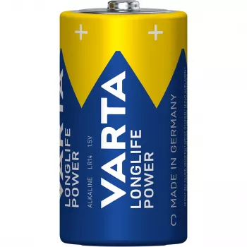 Batterie Varta Alkaline Baby C 04914 121 111 — Alkalibatterie Größe C, Einzelzelle