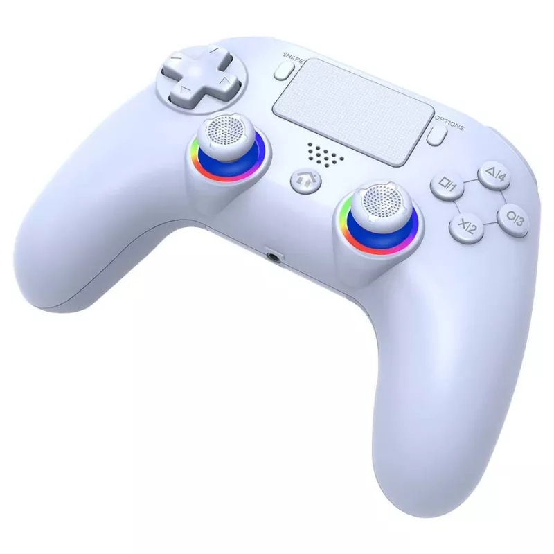 Gamepad Subsonic PS5 Wireless LED Controller Weiß D-pad Home Options Share