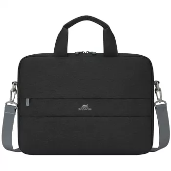 Laptop-Tasche Rivacase Prater 14 Zoll Schwarz 7522 – passend für 14-Zoll-Laptops, schlanke Schutzhülle