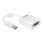 Videokabel-Adapter DeLOCK 61766 0,125m VGA DisplayPort Weiß