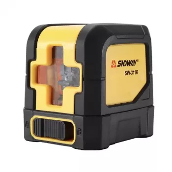 Kreuzlinienlaser SNDWAY SW-311R — Mini, 10 m Reichweite, roter Strahl
