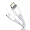 Baseus CATLGD-02 Lightning-Kabel 1 m Weiß