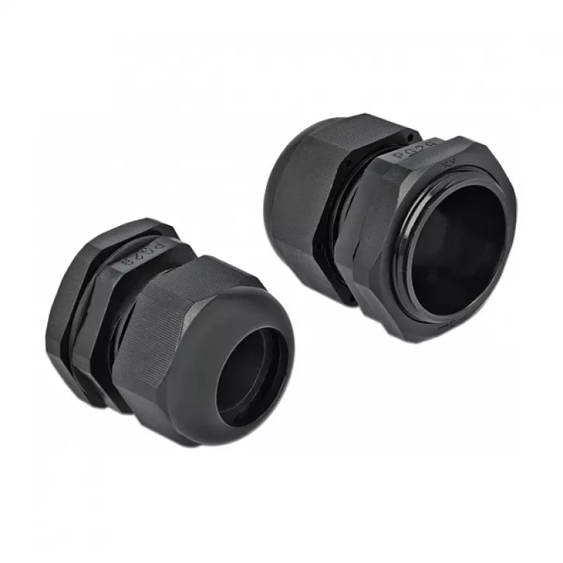 Kabelverschraubung DeLOCK 60226 Schwarz Kunststoff 10 Stk.