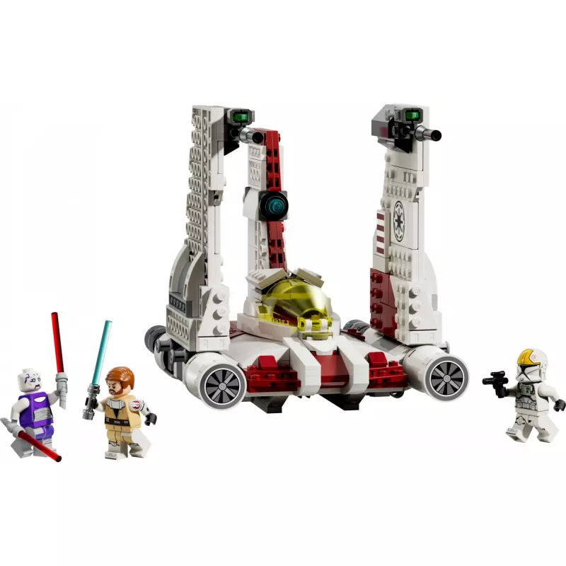 LEGO Star Wars V-19 Torrent Fighter 75432 Bauset — 567 Teile, 3 Minifiguren, Ausstellungs- und Spielmodell