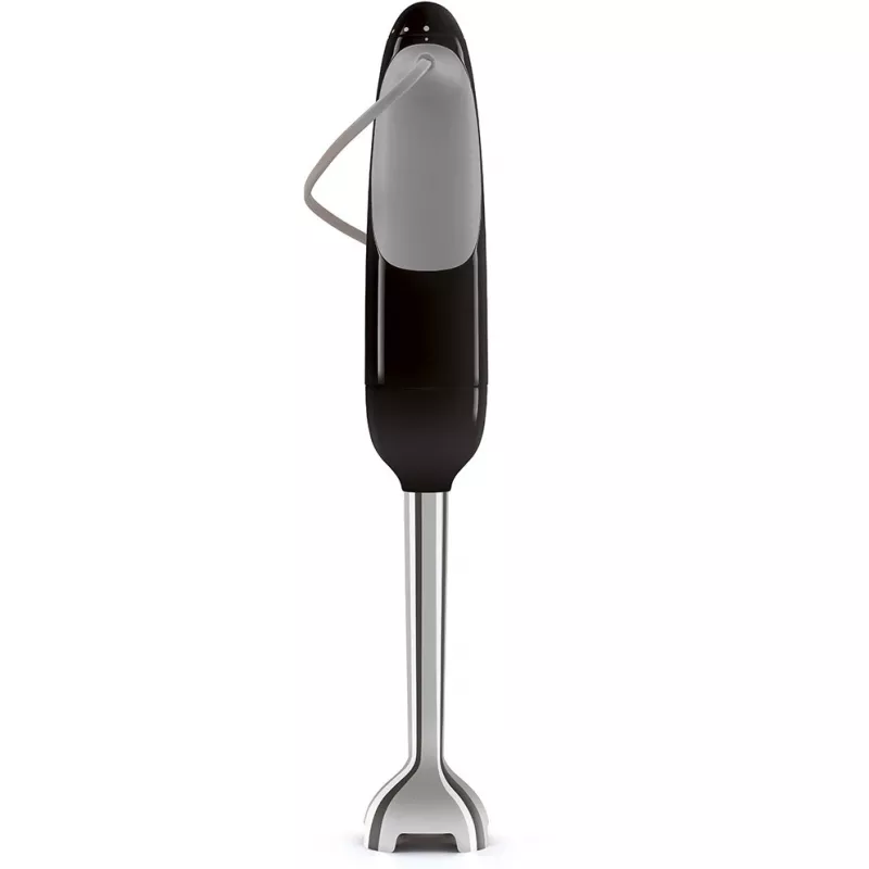 Stabmixer Smeg HBF03BLEU — 700 W Handmixer, 1,4 L Becher, Edelstahlklinge, schwarz