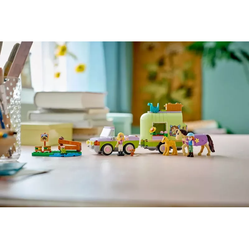 LEGO FRIENDS 42695 Pferd und Fohlen-Anhänger