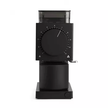 Elektrische Kaffeemühle Fellow Ode 2nd Generation — 140 W, 100-g-Bohnenbehälter, Edelstahlmahlwerk, 230 V, schwarz