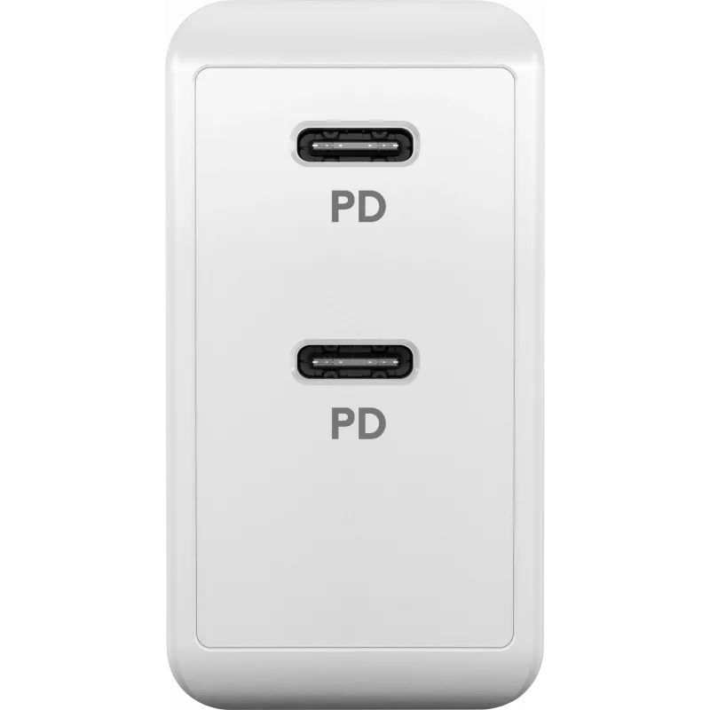 Goobay 61758 Ladegerät für Mobilgeräte Weiß Innenbereich (61758)