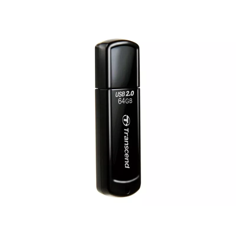 USB Flash Drive Transcend JetFlash 350 64GB, USB 2.0, Schwarz