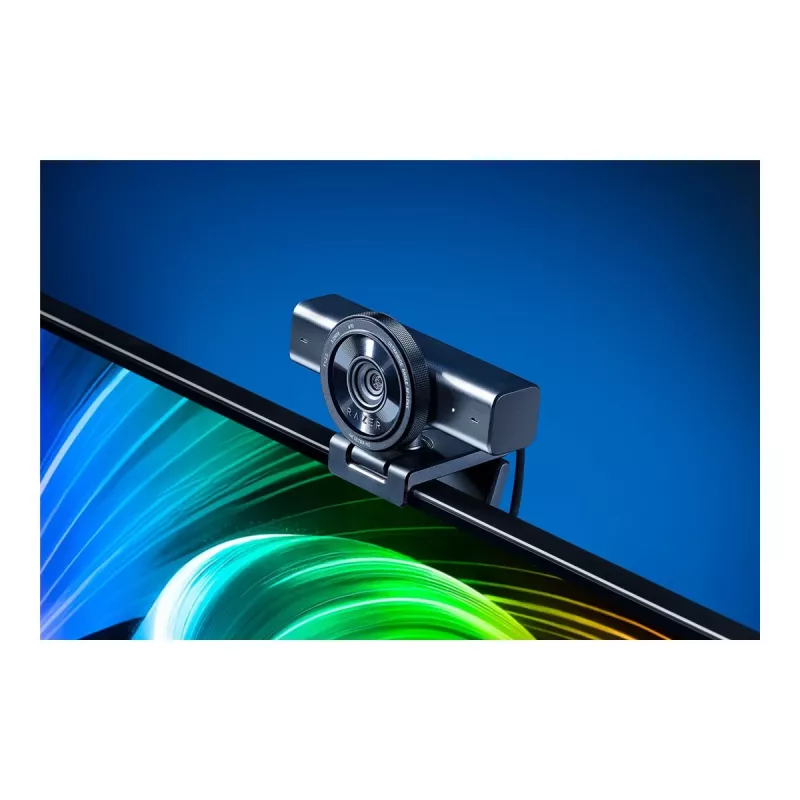 Razer | Webcam | Kiyo V2 | MJPEG bis zu 4K 30 FPS, 1080p 60 FPS, YUY2 bis zu 4K 15 FPS, 1080p 60 FPS, NV12 bis zu 4K 20 FPS, 1080p 60 FPS