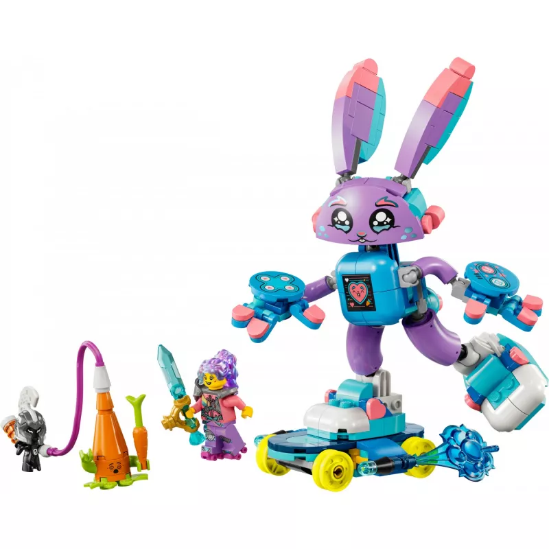 LEGO Bauset LEGO 71490 Dreamzz Izzie und Bunchurro Gaming Bunny – Charakter-Spielset