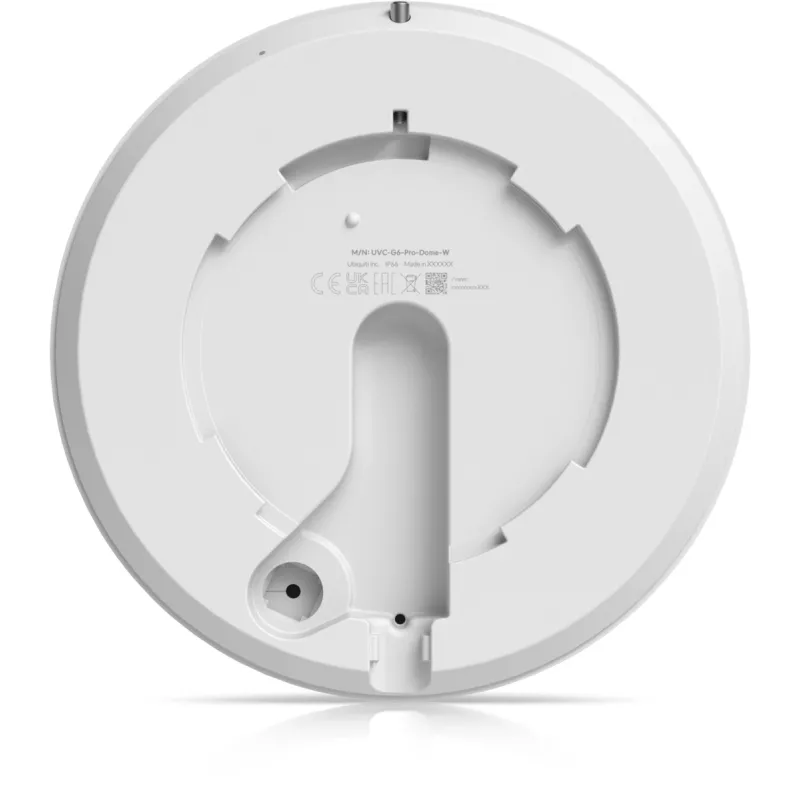Ubiquiti UniFi 4MP (8K) Video G6-Pro-Dome Kamera, 2,36x Zoom, Multi-TOPS KI-Engine, Weiß UniFi Kamera-Sicherheit (UVC-G6-PRO-DOME-W)