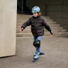 Inline-Skates HUDORA Leon 2.0, verstellbare Größe 37–40, blau/grau