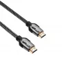 Akyga AK-HD-30S HDMI-2.1-Kabel, 48 Gbit/s, 8K 60 Hz / 4K 120 Hz, umflochten, 3 m, schwarz