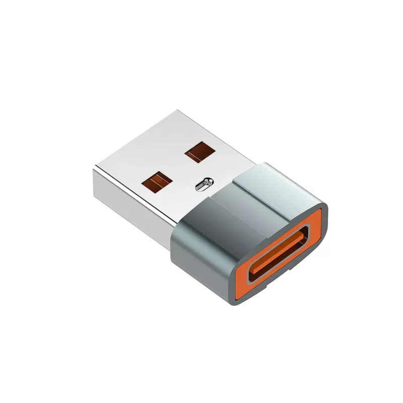 USB-C-auf-USB-A-Adapter ColorWay CW-AD-CA — USB 3.0 bis zu 5 Gbit/s, kompakt, Plug-and-Play