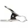 MAUL Klammer aus Metall, Farbe: Nickel, Breite: 50 mm Klemmweite: 20 mm, SB-Verpackung (21750-96)