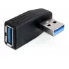 Kabel-Geschlechtswandler DeLOCK 65341 USB 3.0 Schwarz