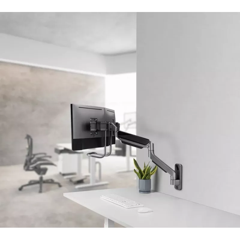 Gembird Verstellbare 2-Display-Wandhalterung 17''-32'' bis 8 kg MA-WA2-02