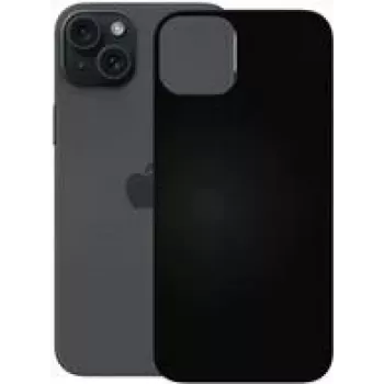 PEDEA Soft-TPU-Hülle für iPhone 15 Plus, Schwarz (50160972)