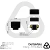 Thermal Grizzly DeltaMate Fitting HT16 Anschluss, schwarz — CPU-Kühler Montagezubehör
