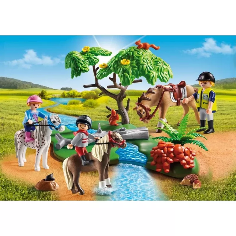 Playmobil Country Horseback Ride - Tier - Country Horseback Ride - 4 Jahre - Mehrfarbig (5685)