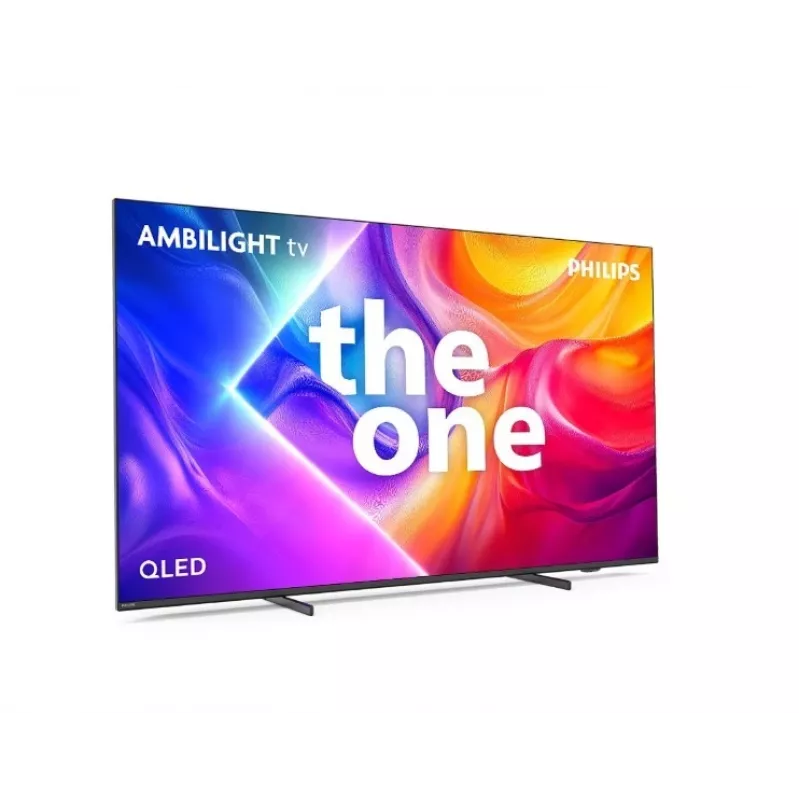TV Philips 75PUS9010 75 Zoll 4K UHD QLED schwarz, Energieeffizienzklasse E