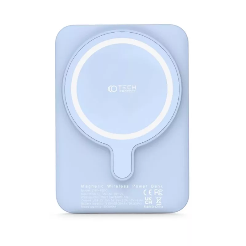 Tragbare Powerbank TECH-PROTECT PB10 LIFEMAG 5000mAh Blau