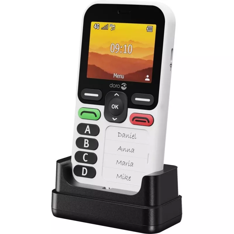 Smartphone Doro Leva X10 2,4 Zoll 1150 mAh Graphit