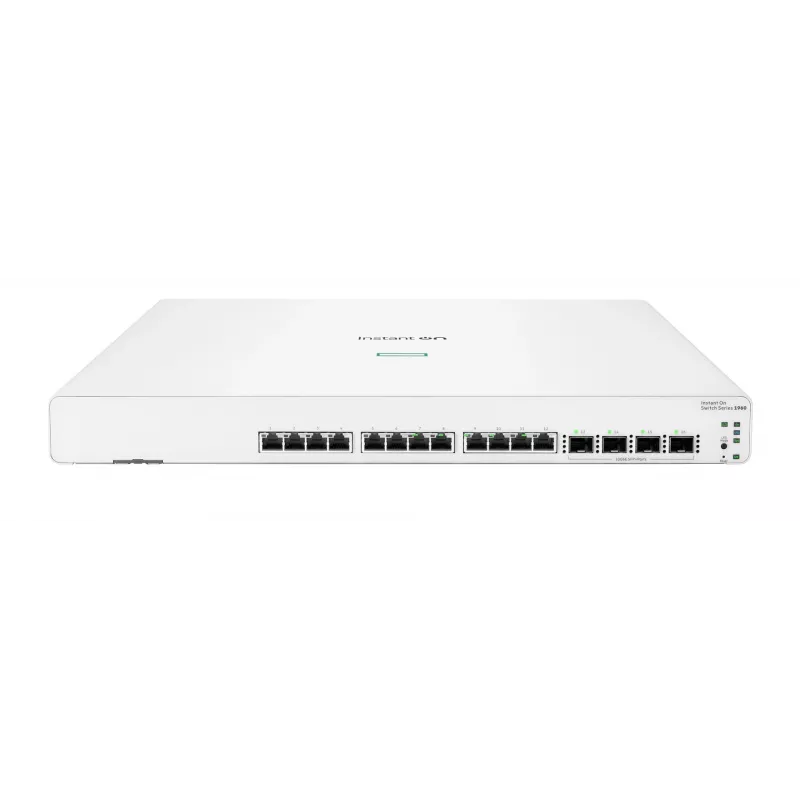 HPE Aruba Networking Instant On Switch 12p 10GBT 4p SFP+ 1960