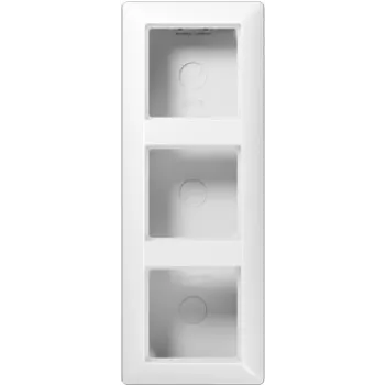 Unterputzverteilerkasten JUNG AS 583 A WW, Unterputz-Verteilerkasten, 85×227×47 mm, weiß