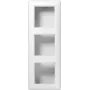 Unterputzverteilerkasten JUNG AS 583 A WW, Unterputz-Verteilerkasten, 85×227×47 mm, weiß