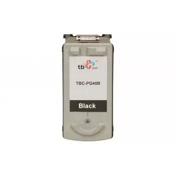Tinte TBC-PG40B (Canon PG-40) Schwarz wiederaufbereitet