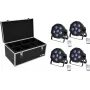 LED-Bodenleuchte EUROLITE SLS-603 TCL UV 4x – LED-Bühnen-/Bodenleuchte mit 4 UV-TCL-Röhren