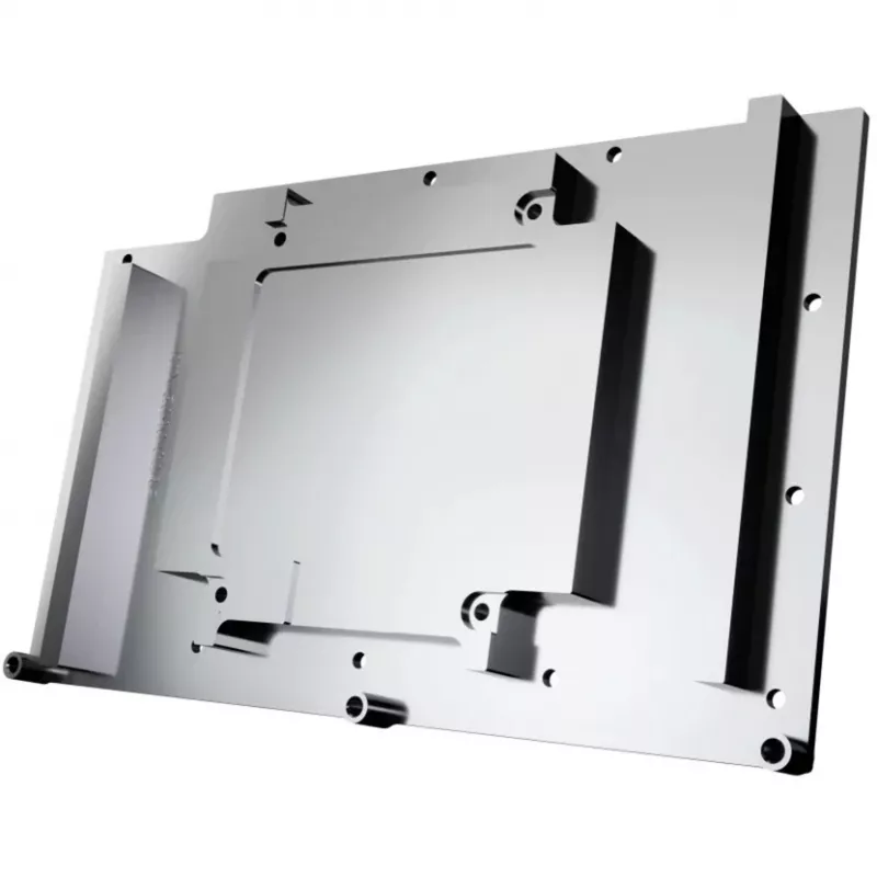 Backplate Alphacore Core Aluminium Chrom Kupfer Schwarz 148,5x201,4x34,4mm